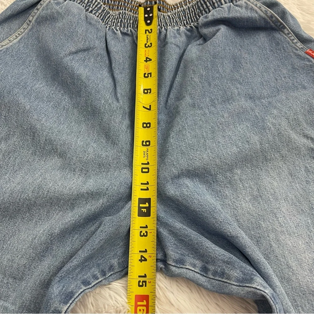 BRITTANIA, WOMENS DENIM PULL ON JEANS. SIZE 16 R, GOOD CONDITION, PREOWNED